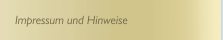 Impressum und Hinweise